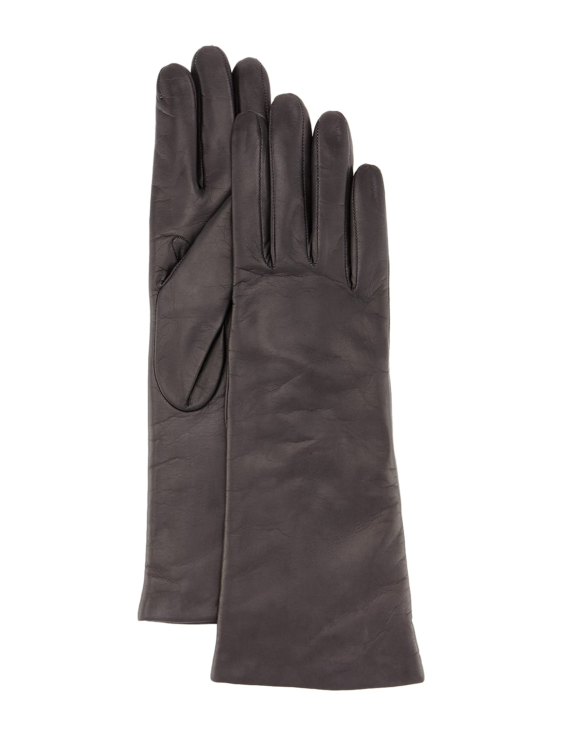 Napa Leather Gloves, Orange