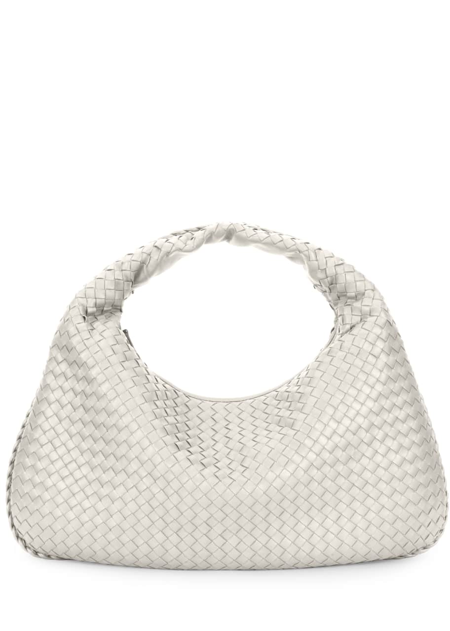 Image 1 of 1: Veneta Intrecciato Large Hobo Bag