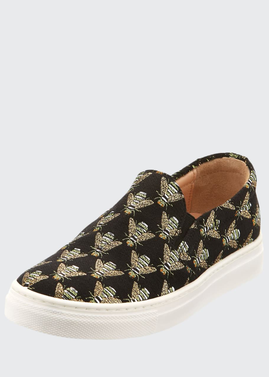 Image 1 of 1: Cosmic Slip-On Bee Sneaker, Toddler/Youth