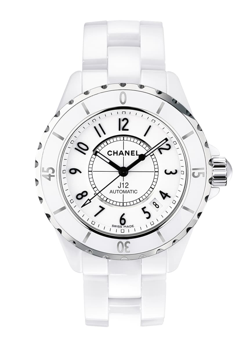 CHANEL J12 38mm White Ceramic Watch
