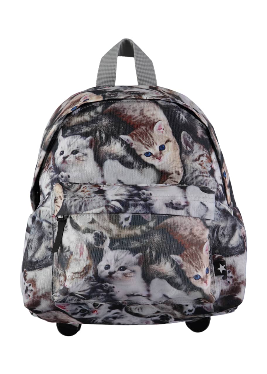 Image 1 of 1: Kids' Big Cat Backpack, Gray