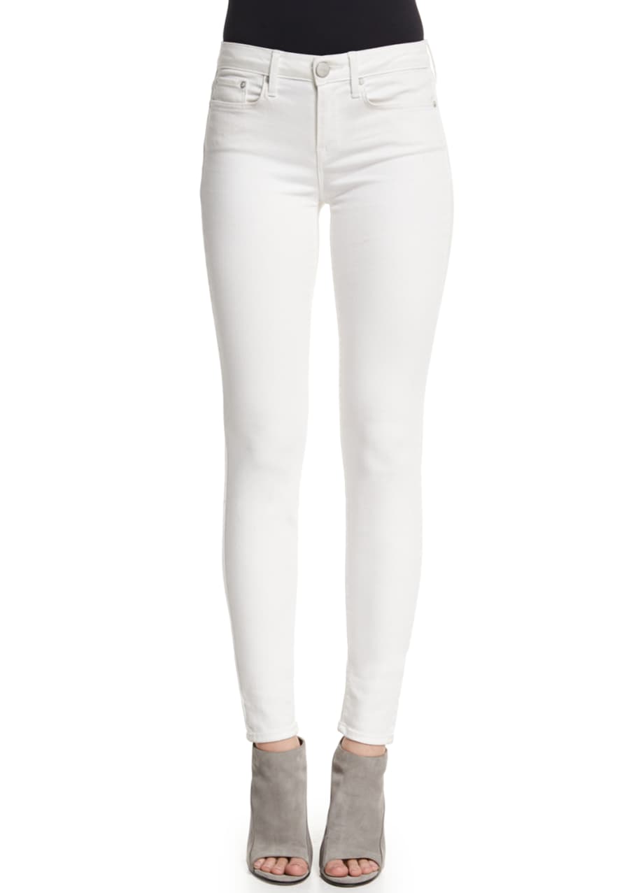 Image 1 of 1: Riley Skinny Jeans, White