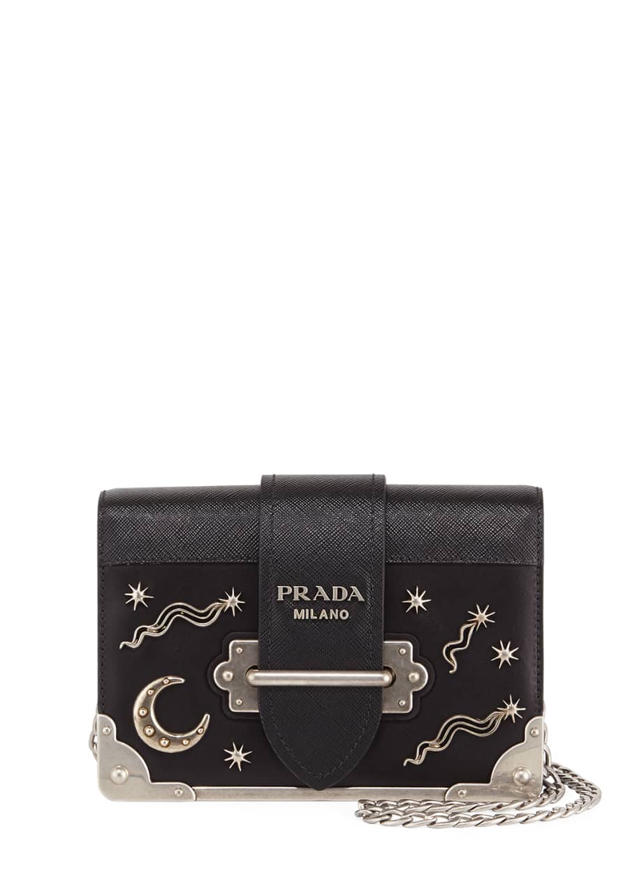 Image 1 of 1: Cahier Small Stars Moon Trunk Shoulder Bag