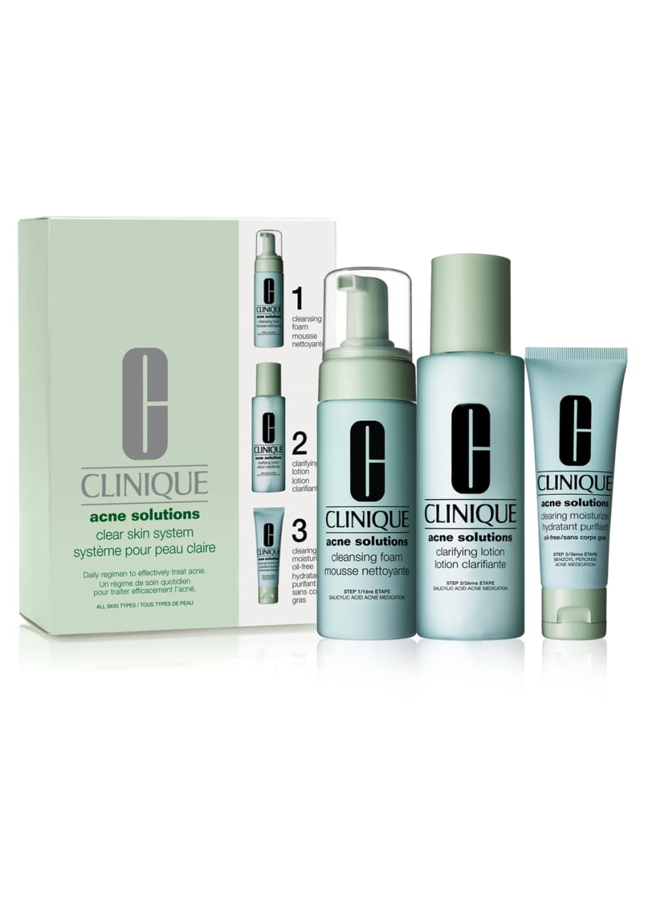 Image 1 of 1: Acne Solutions Clear Skin System Kit