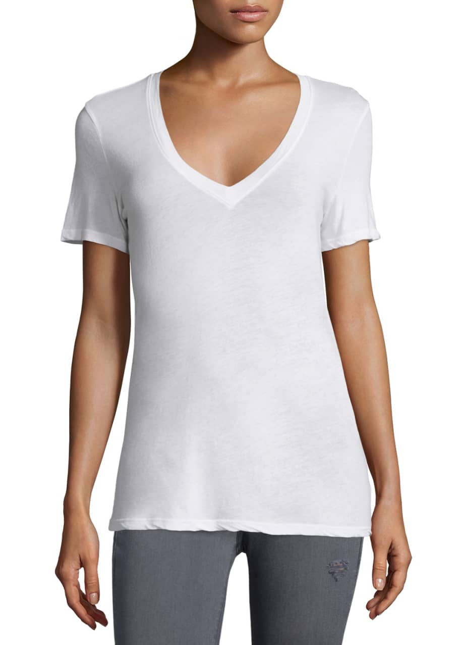 Image 1 of 1: Classic V-Neck Tee