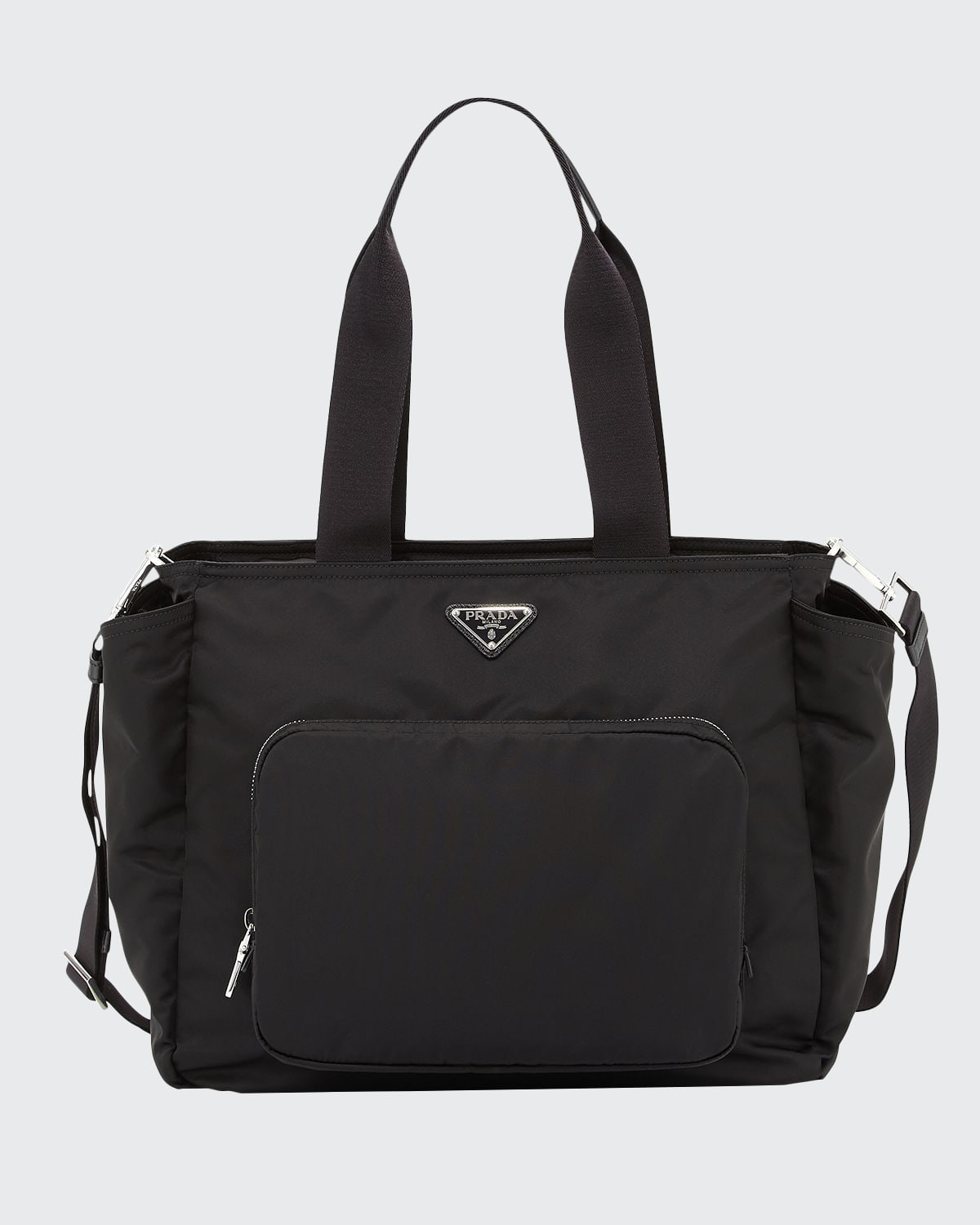 Prada Nylon Double-Zip Toiletry Bag, Black - Bergdorf Goodman