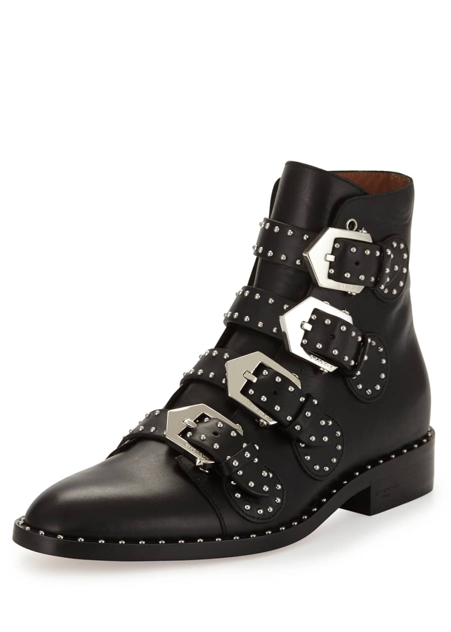 Givenchy Studded Leather Ankle Boot - Bergdorf Goodman