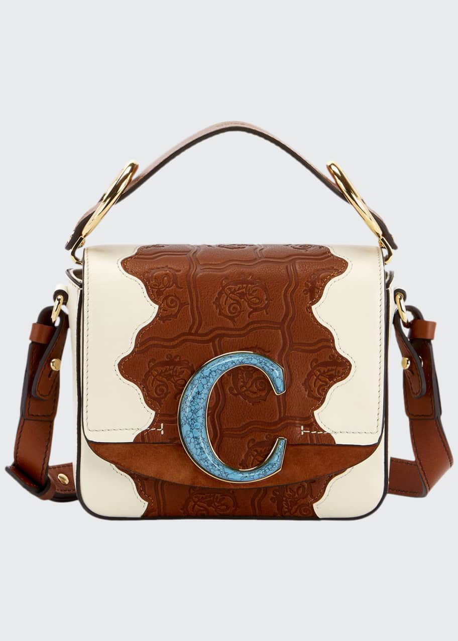 Chloe c ring leather wristlet outlet