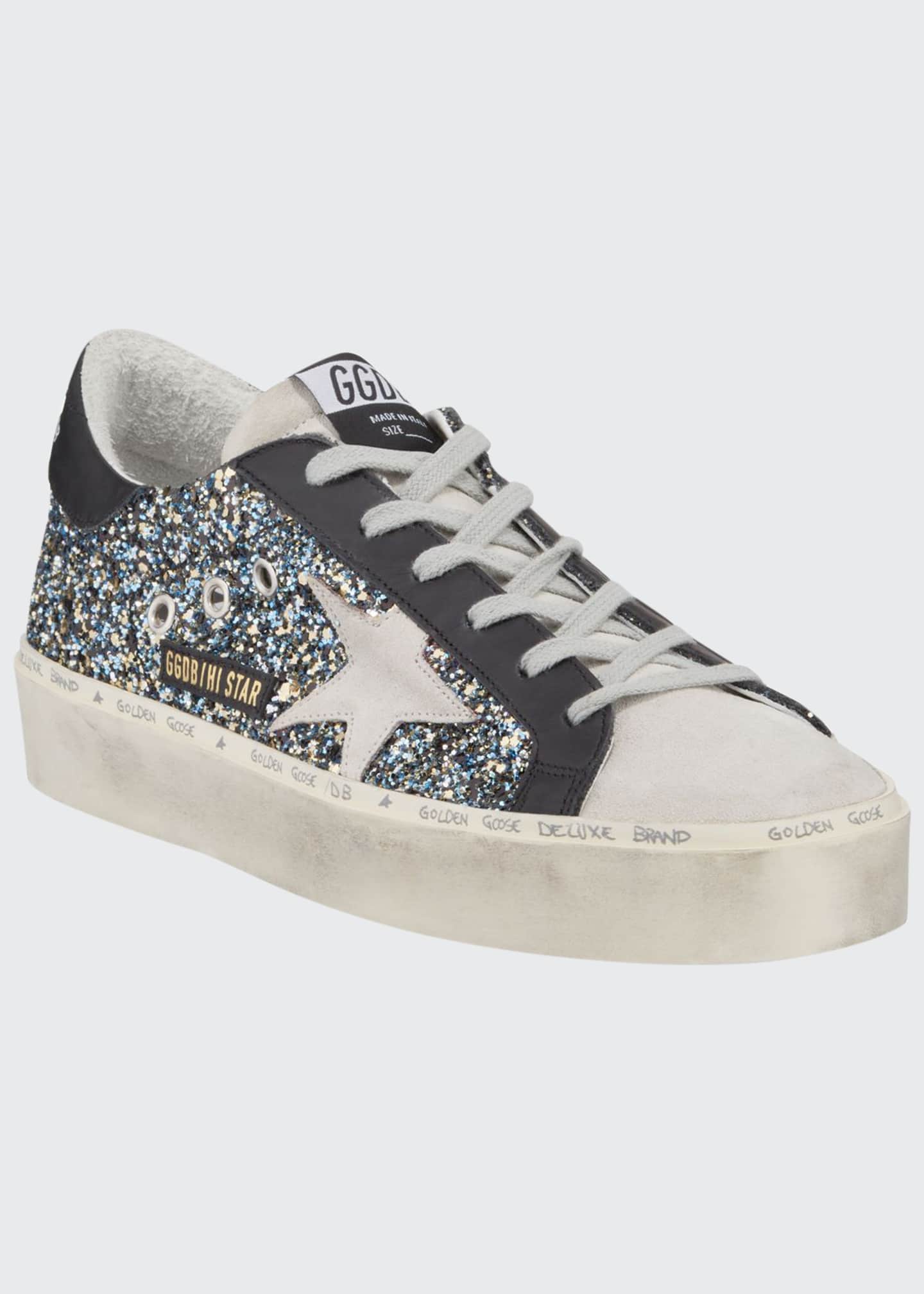 golden goose platform sneakers