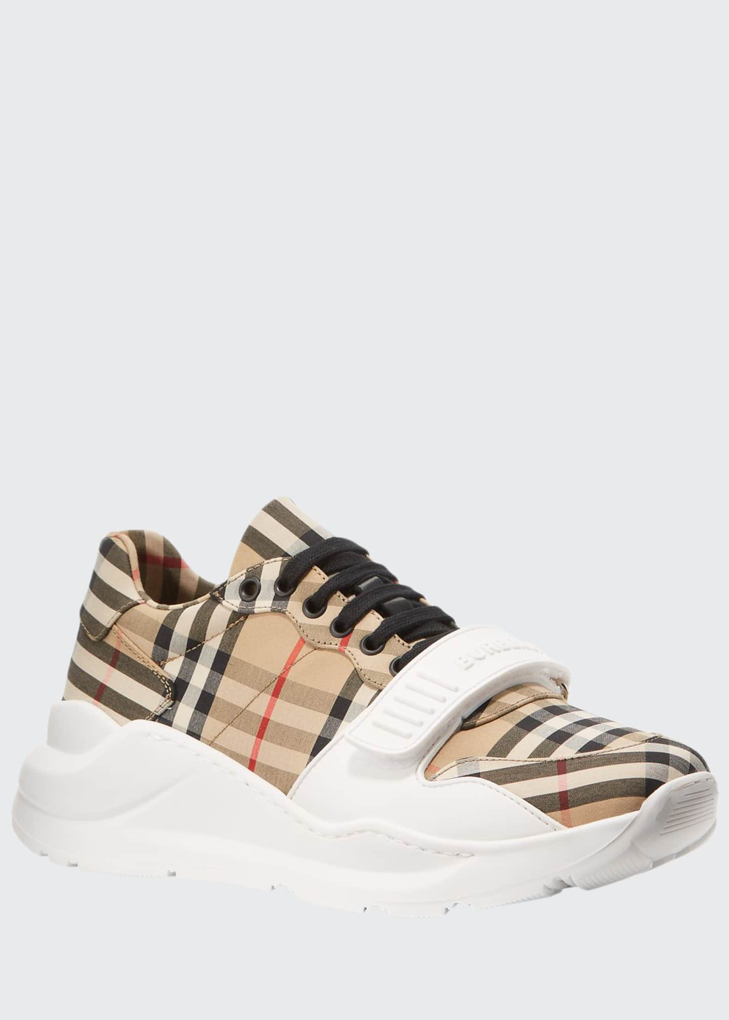 burberry strap sneakers