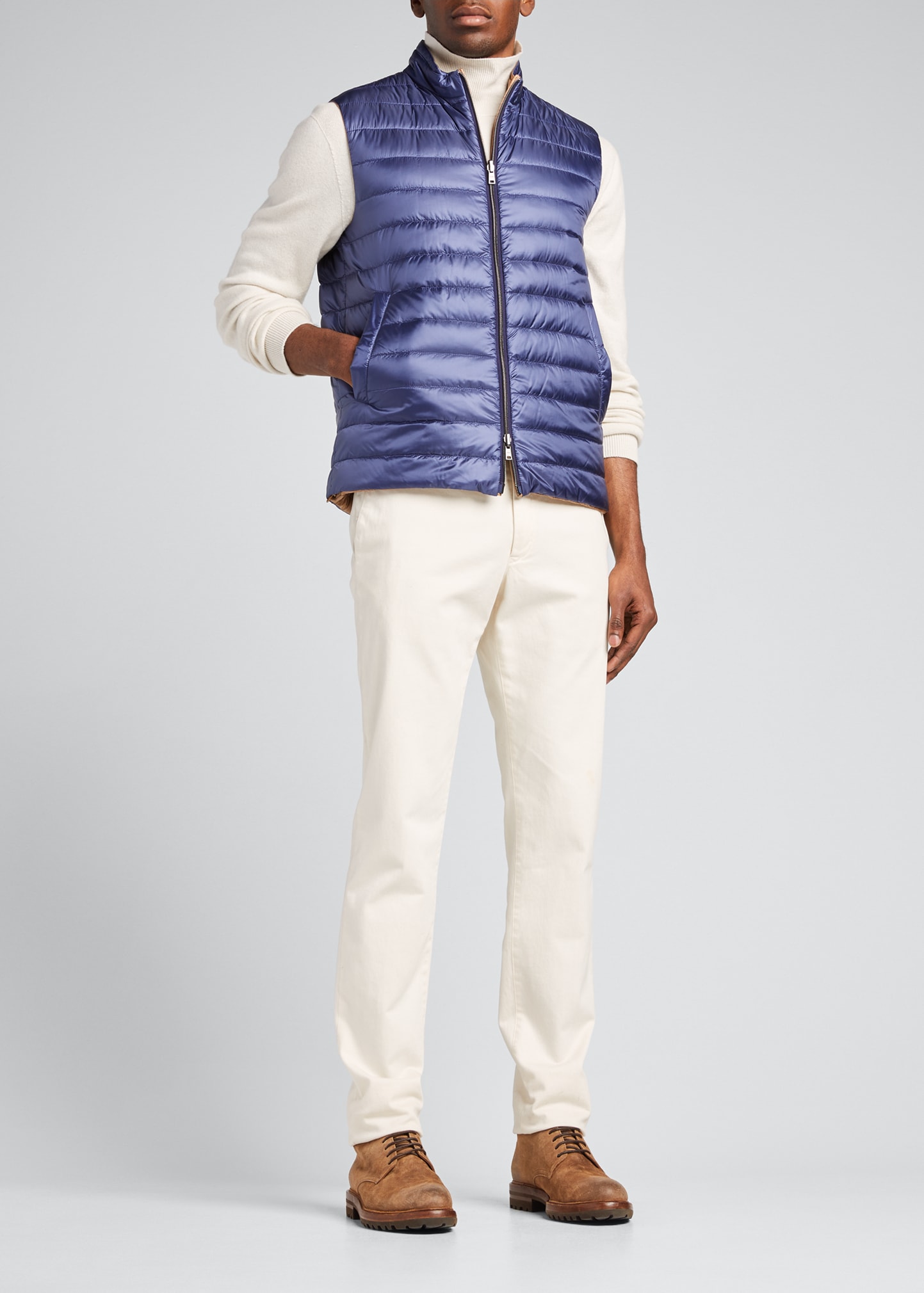 Quilted Nylon Vest