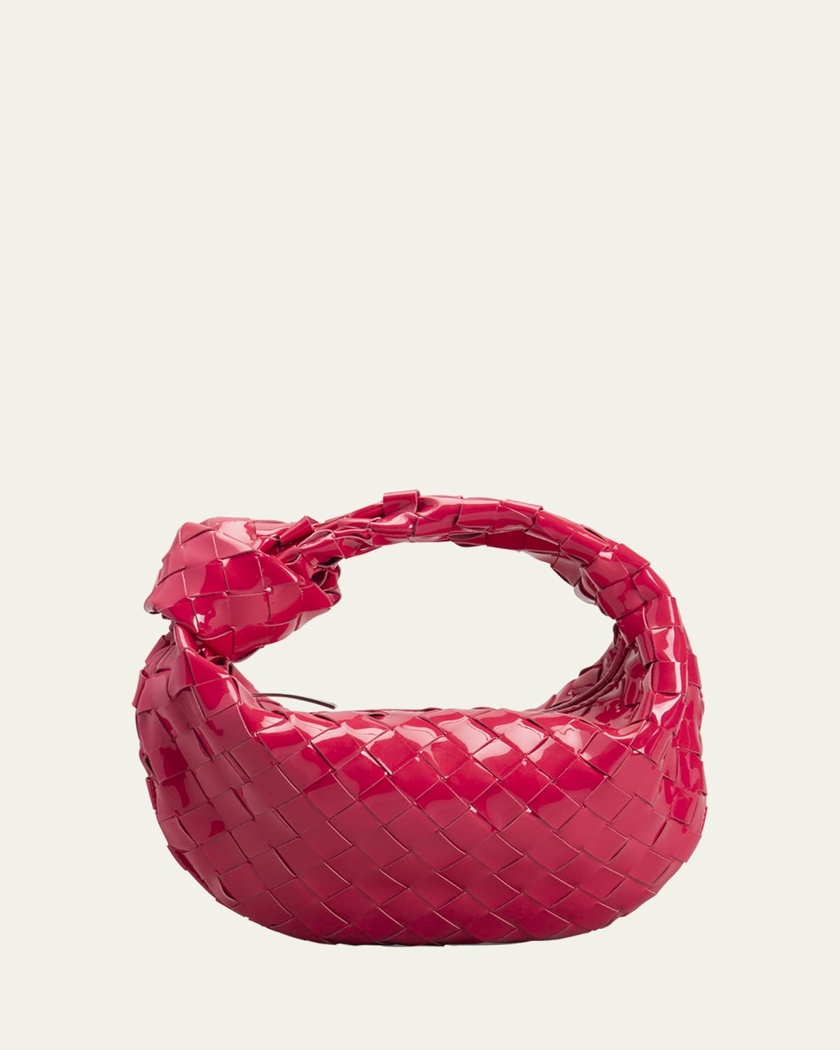 bottega veneta jodie mini intrecciato knot hobo bag