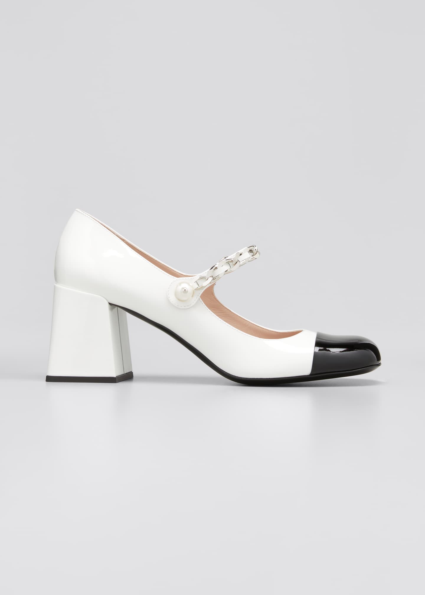 miu miu mary jane patent pump