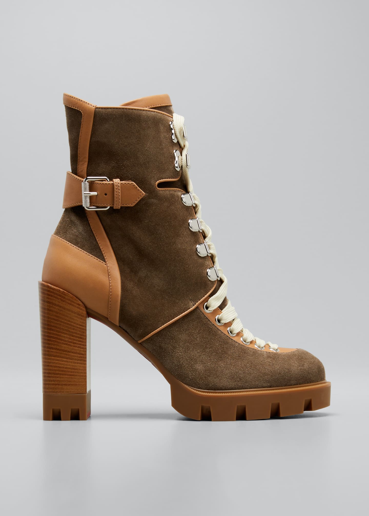 red sole platform shoes