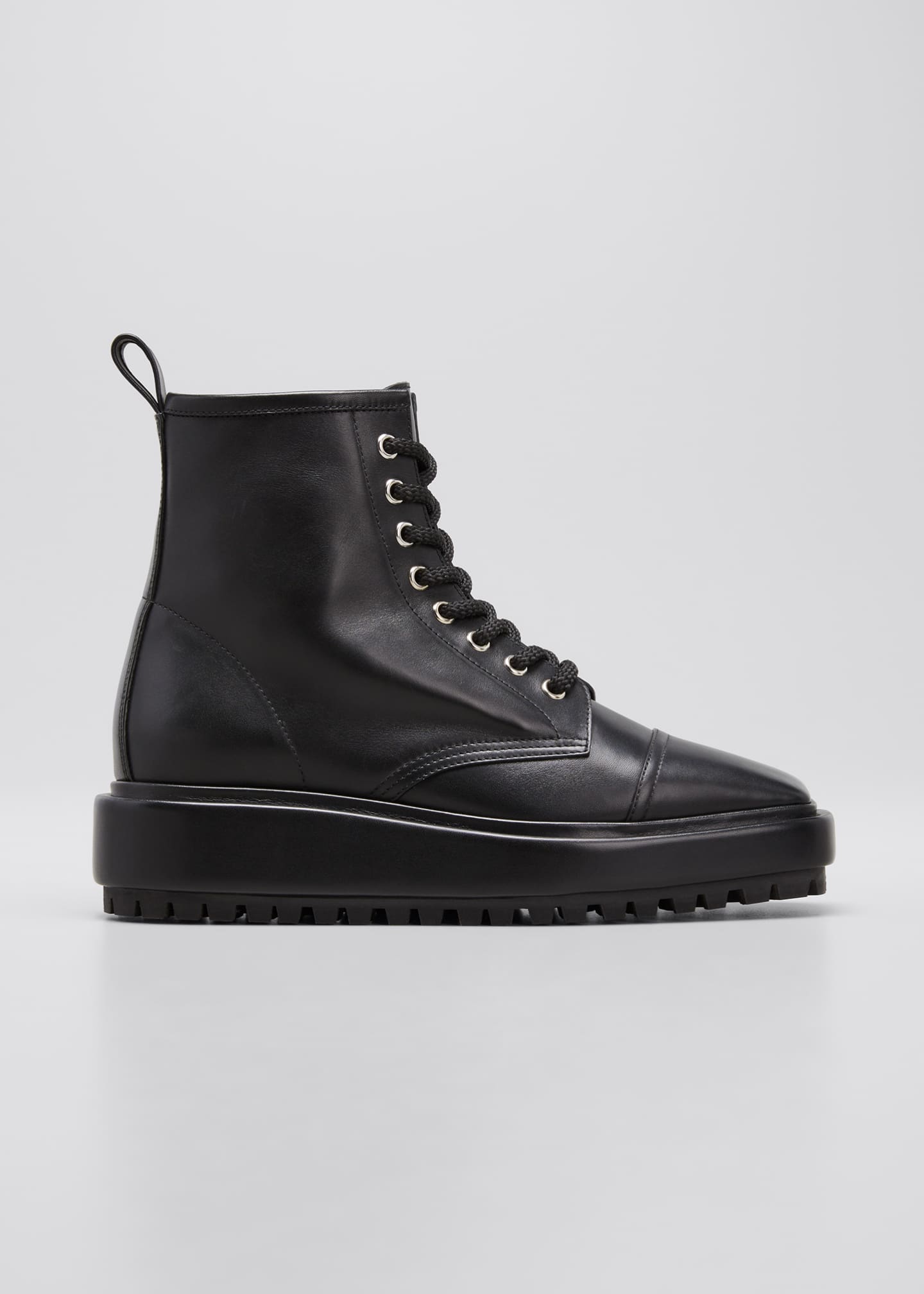 RODO Leather Lace-Up Combat Boots - Bergdorf Goodman