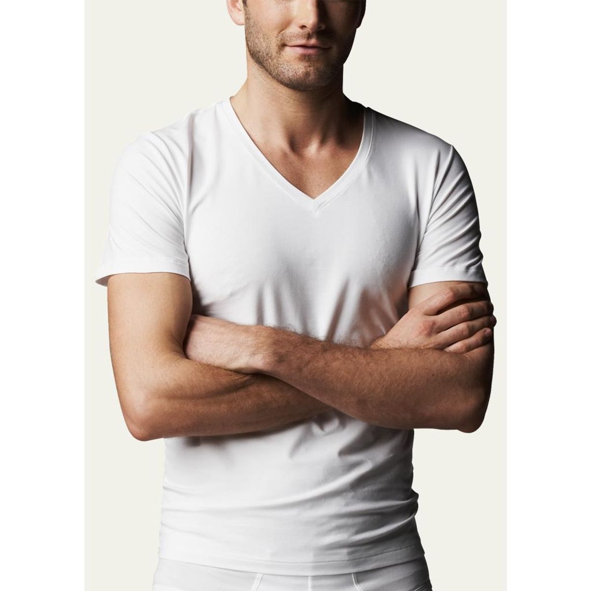 Cotton Superior V-Neck T-Shirt