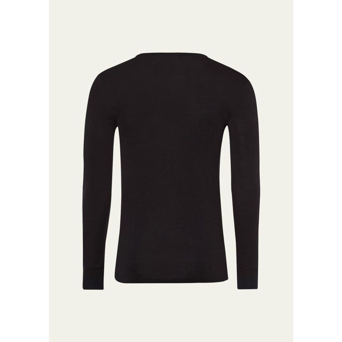 Woolen Silk Long-Sleeve Shirt