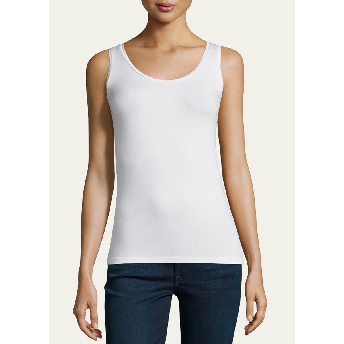 Soft Touch Scoop-Neck Tank