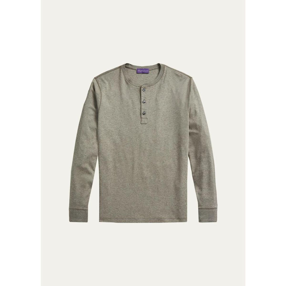 Men'S Long-Sleeve Henley Shirt