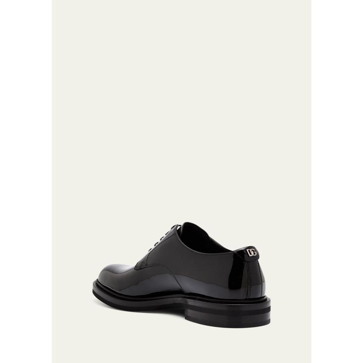 Men'S Patent Leather Derby Shoes