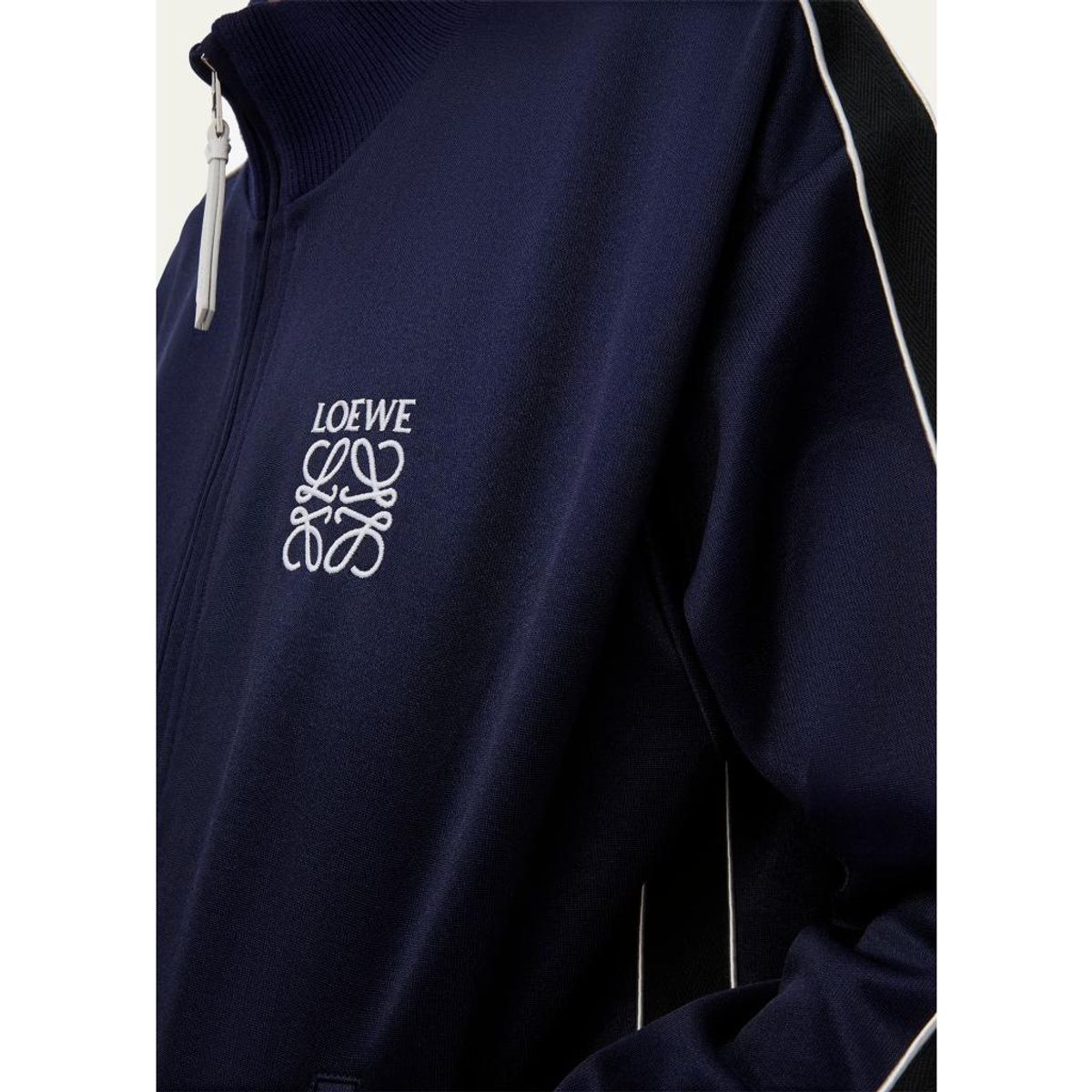 Men'S Poly Satin Track Jacket