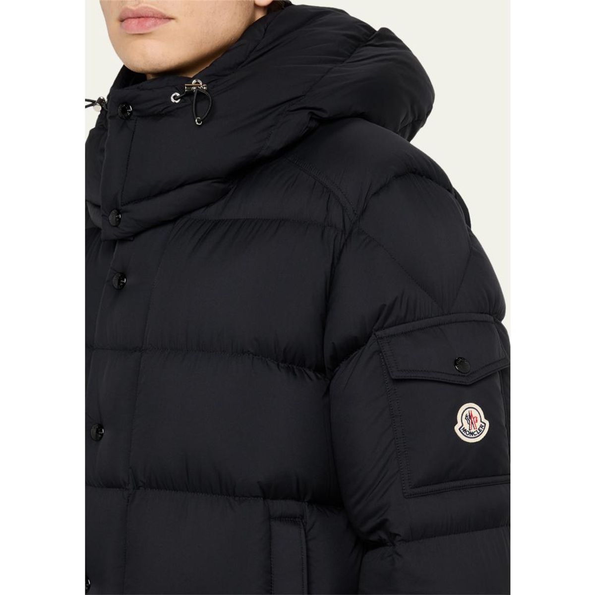 Men'S Maya Hooded Short Down Puffer Jacket