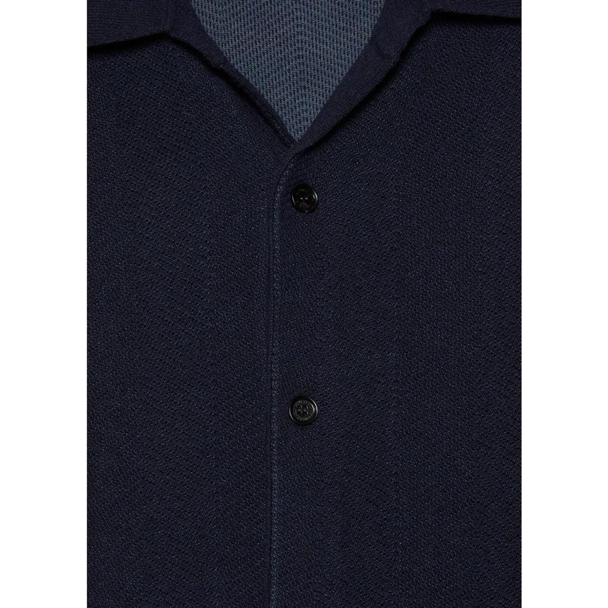 Men'S Herringbone Knit Overshirt