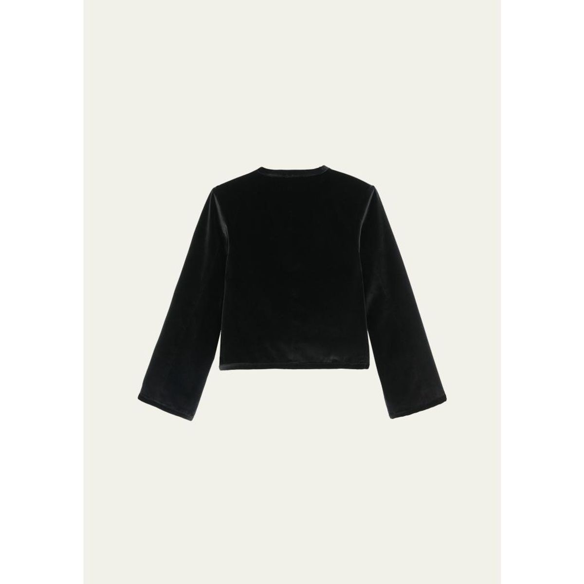Cora Velvet Single-Breasted Jacket
