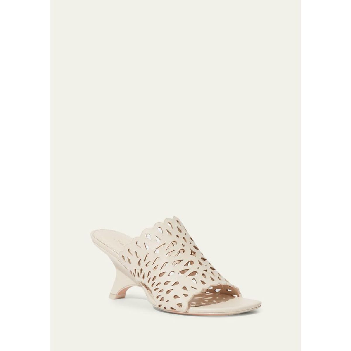 Shadow Laser-Cut Mules