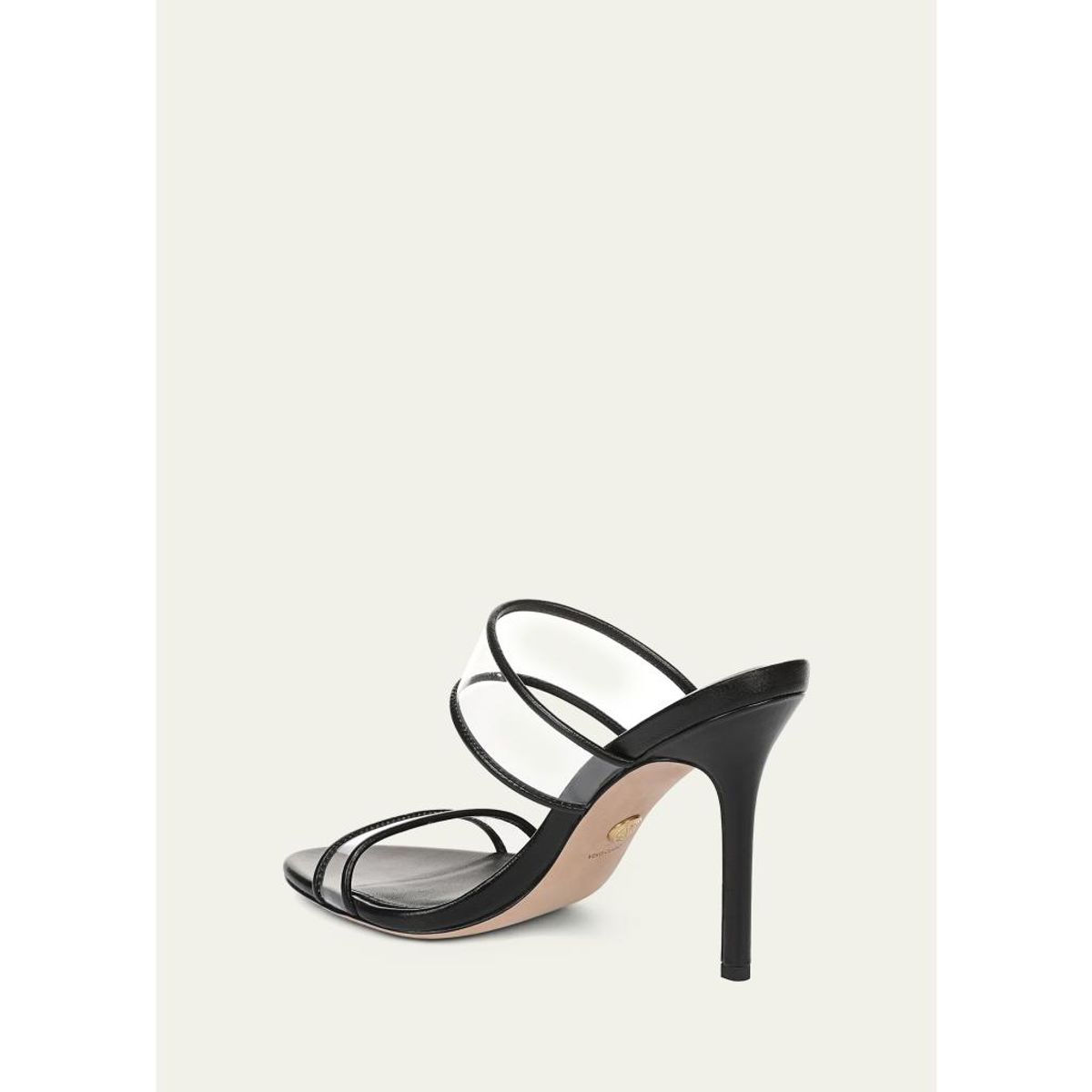 95Mm Asha Leather Piping Jelly Sandals