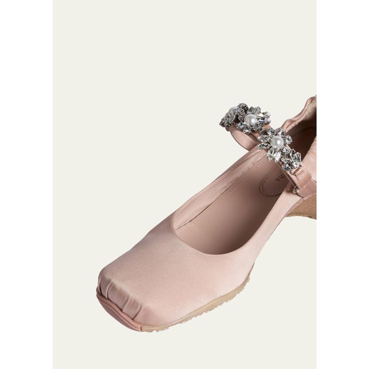 Embellished Satin Ballet Runners