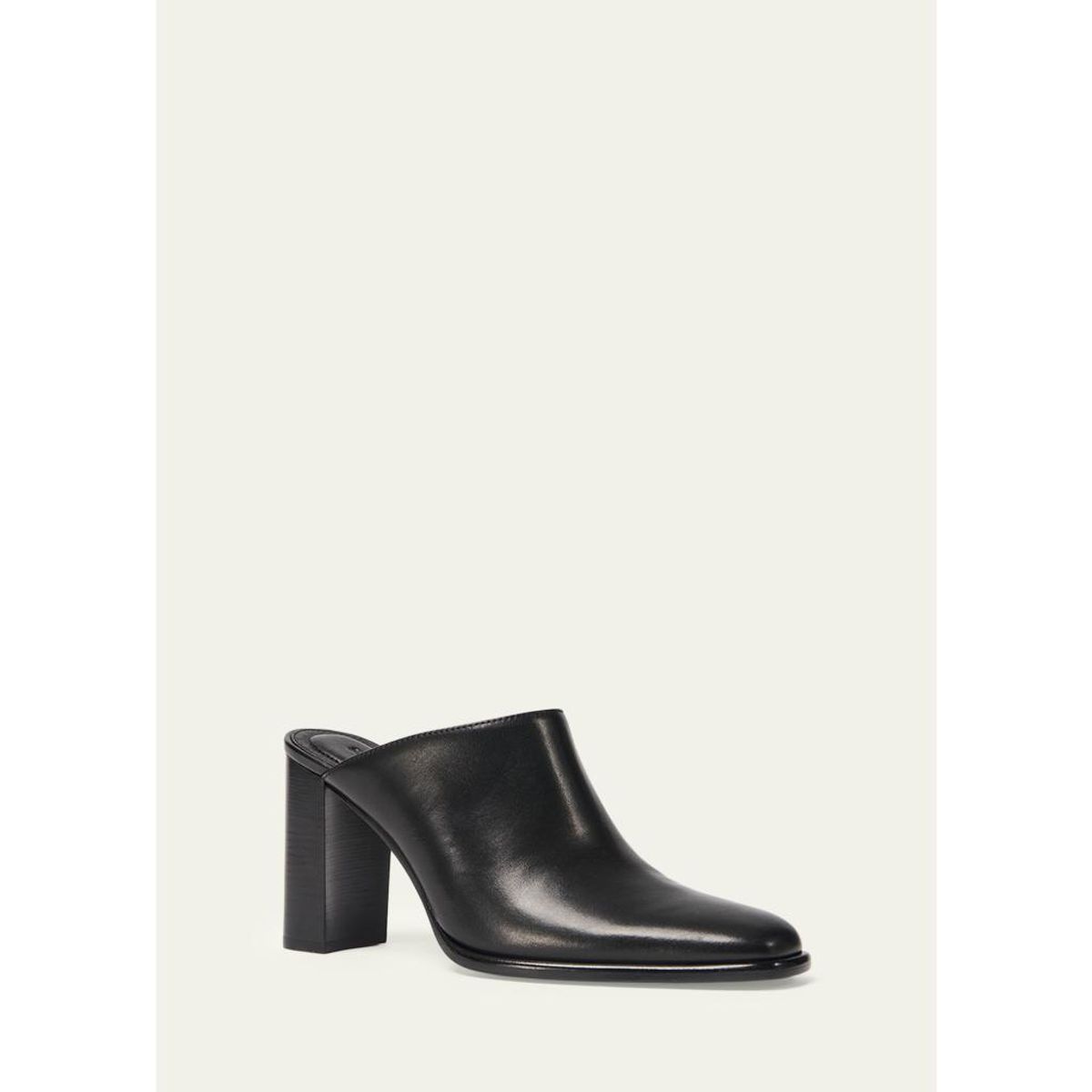 Carolyn 85Mm Leather Block- Heel