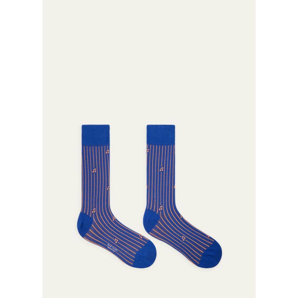 Men'S Othello Music Stripe Crew Socks