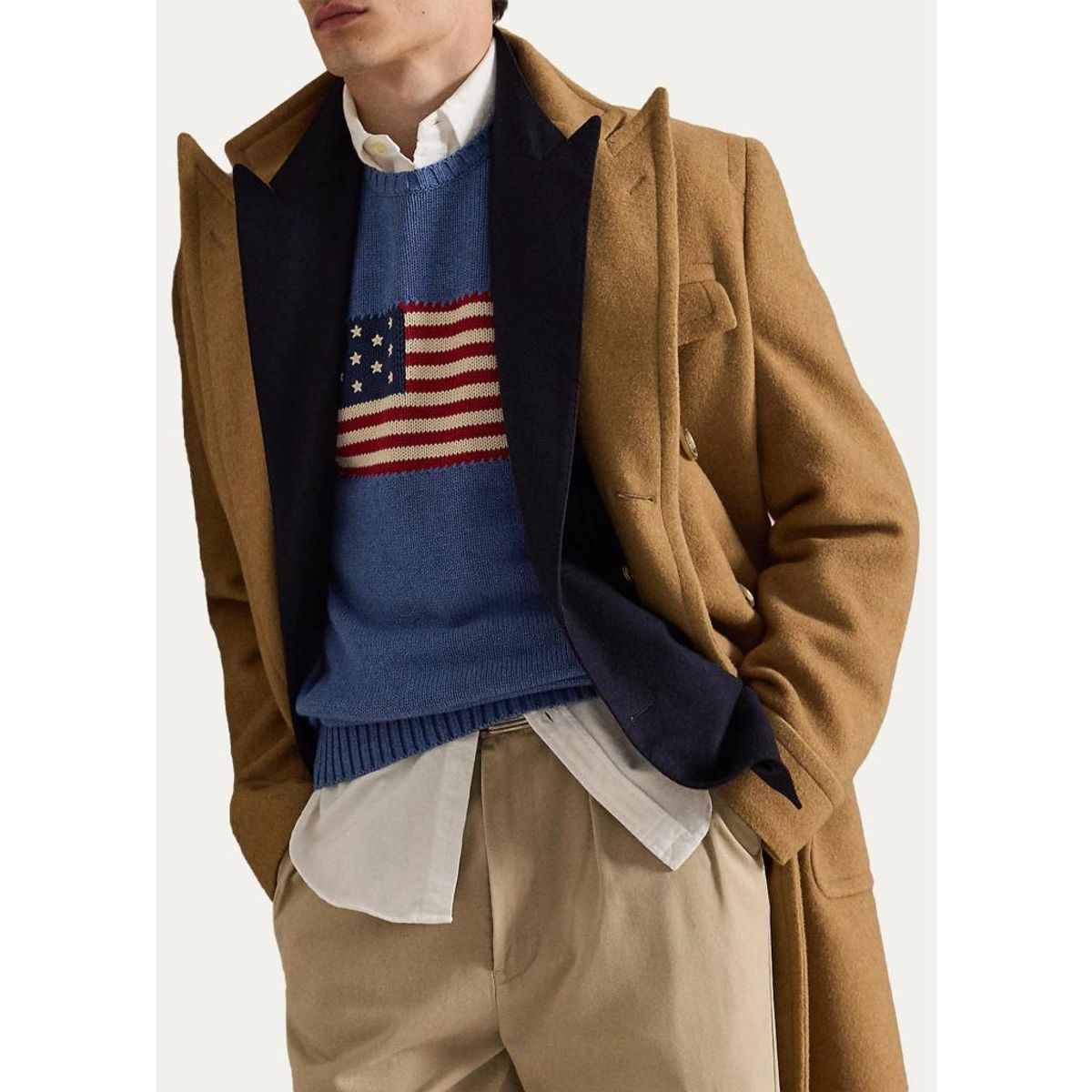 Men'S The Iconic Flag Sweater