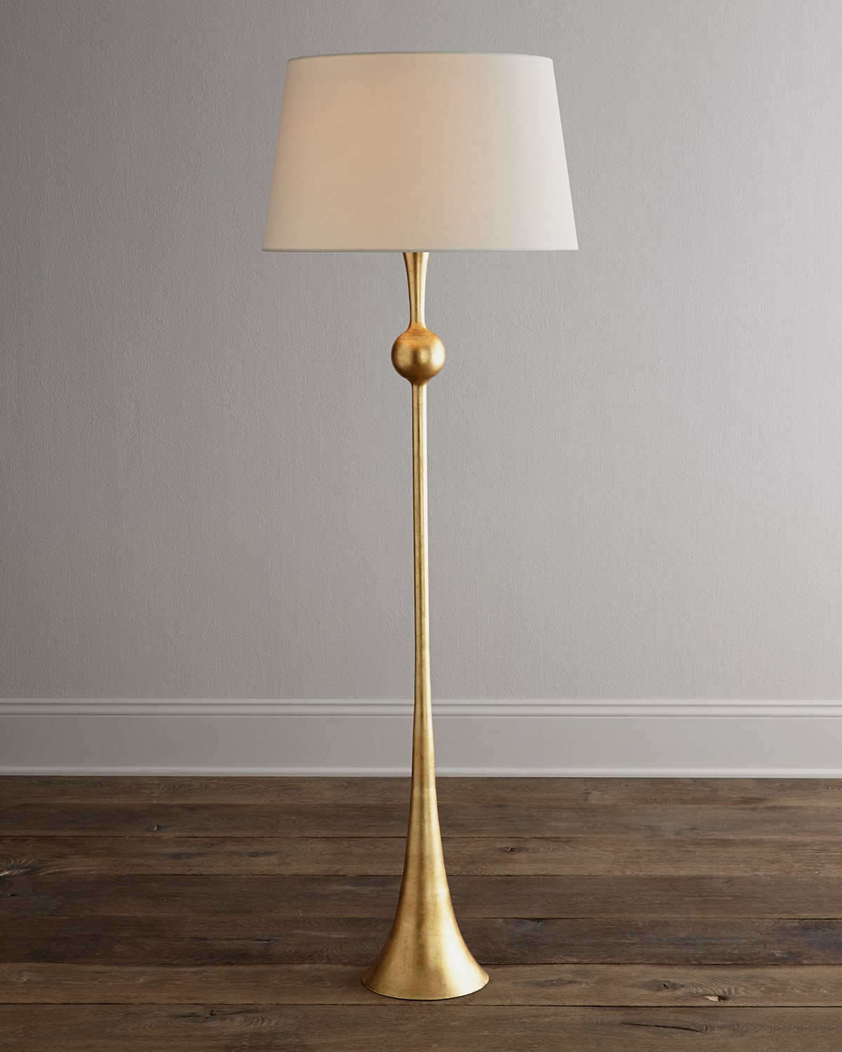 Aerin For Visual Comfort Signature Dover Gold Floor Lamp