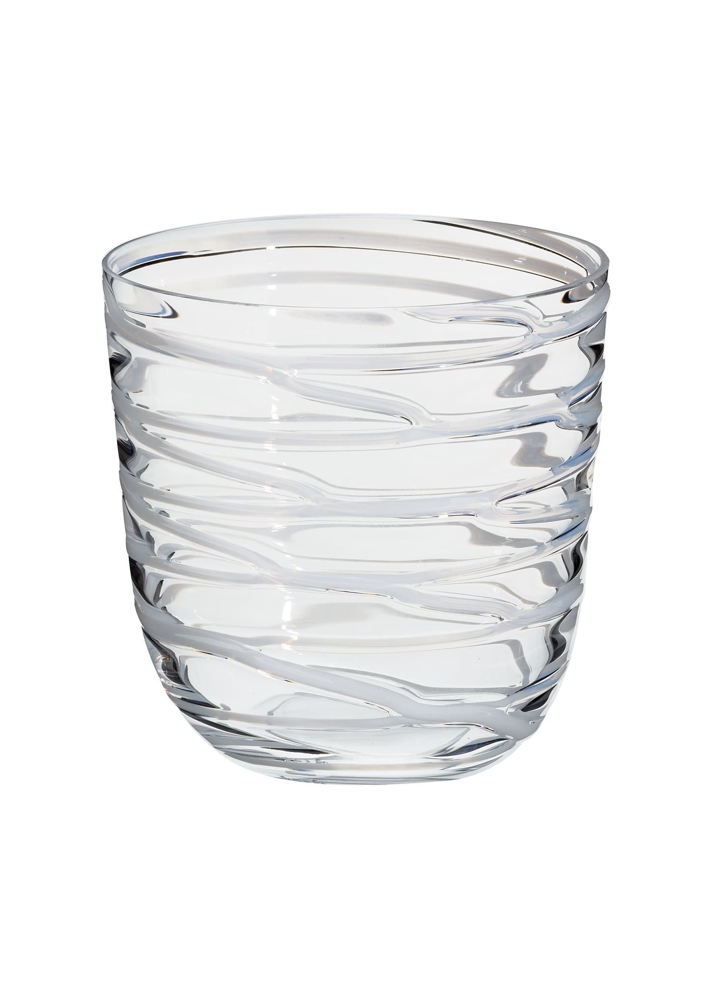 Carlo Moretti Diversi Striped Drinking Glass In Unassigned