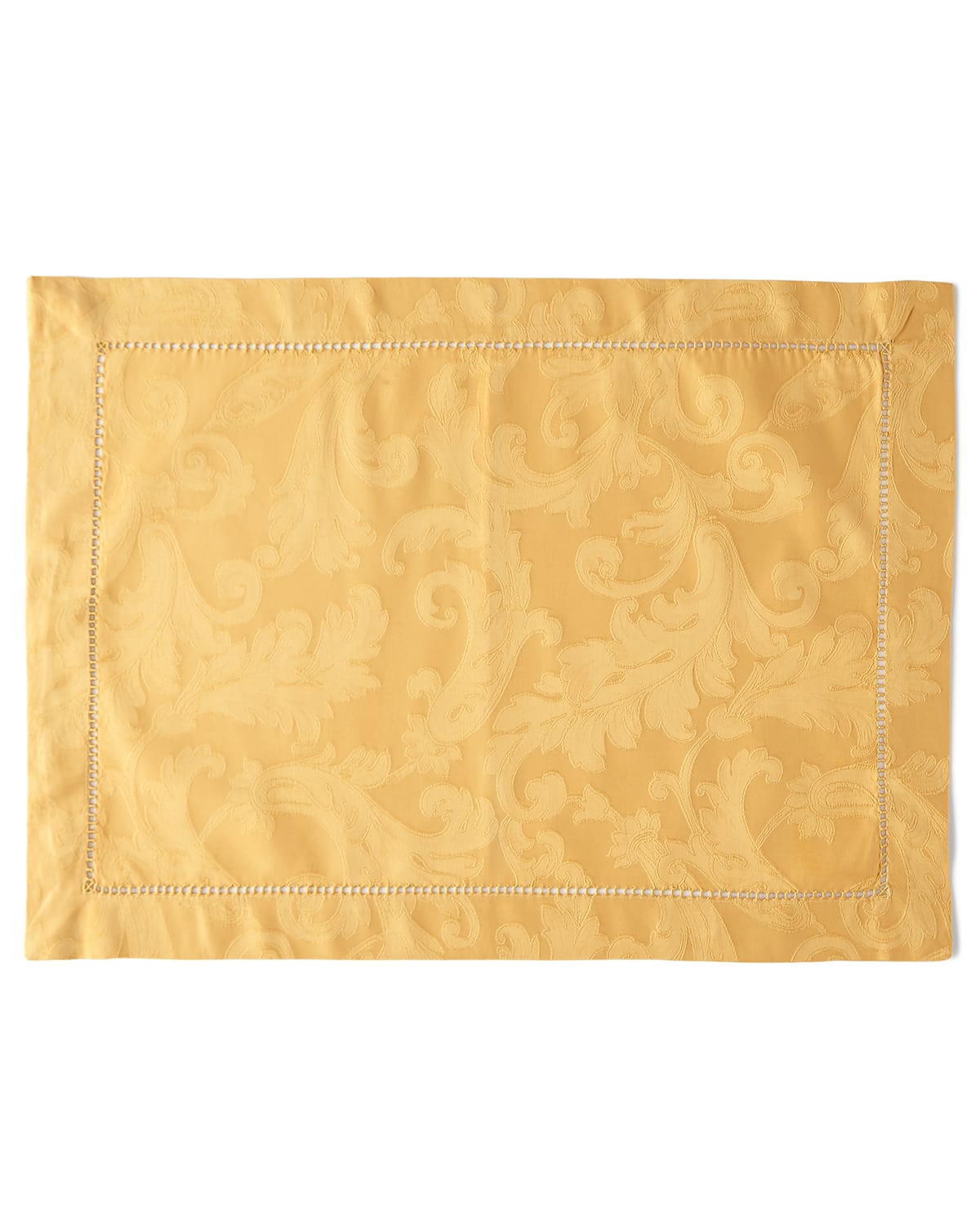 Sferra Plume Jacquard Placemats, Set Of 4 In Gold