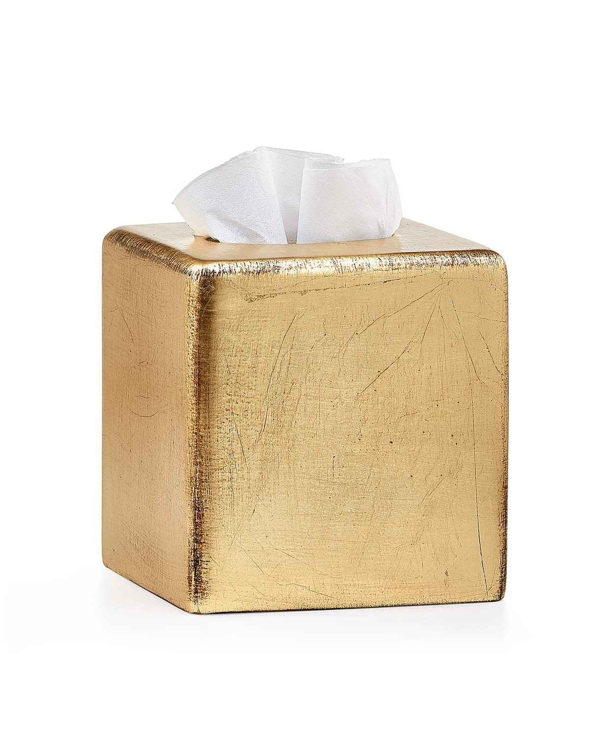 Labrazel Ava Tissue Box Cover, Gold In Gold