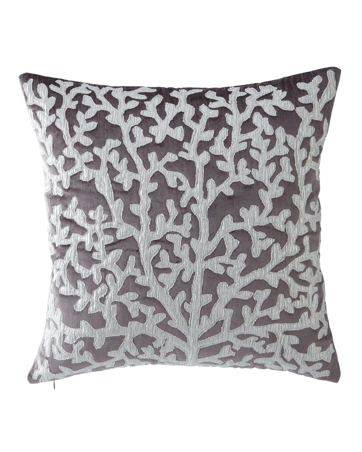 Michael Aram Tree Of Life Pillow, 20" Square In Gray
