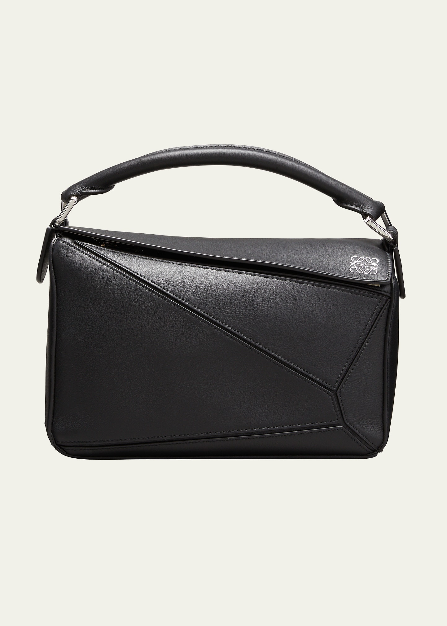 Loewe Puzzle Small Bag In Black