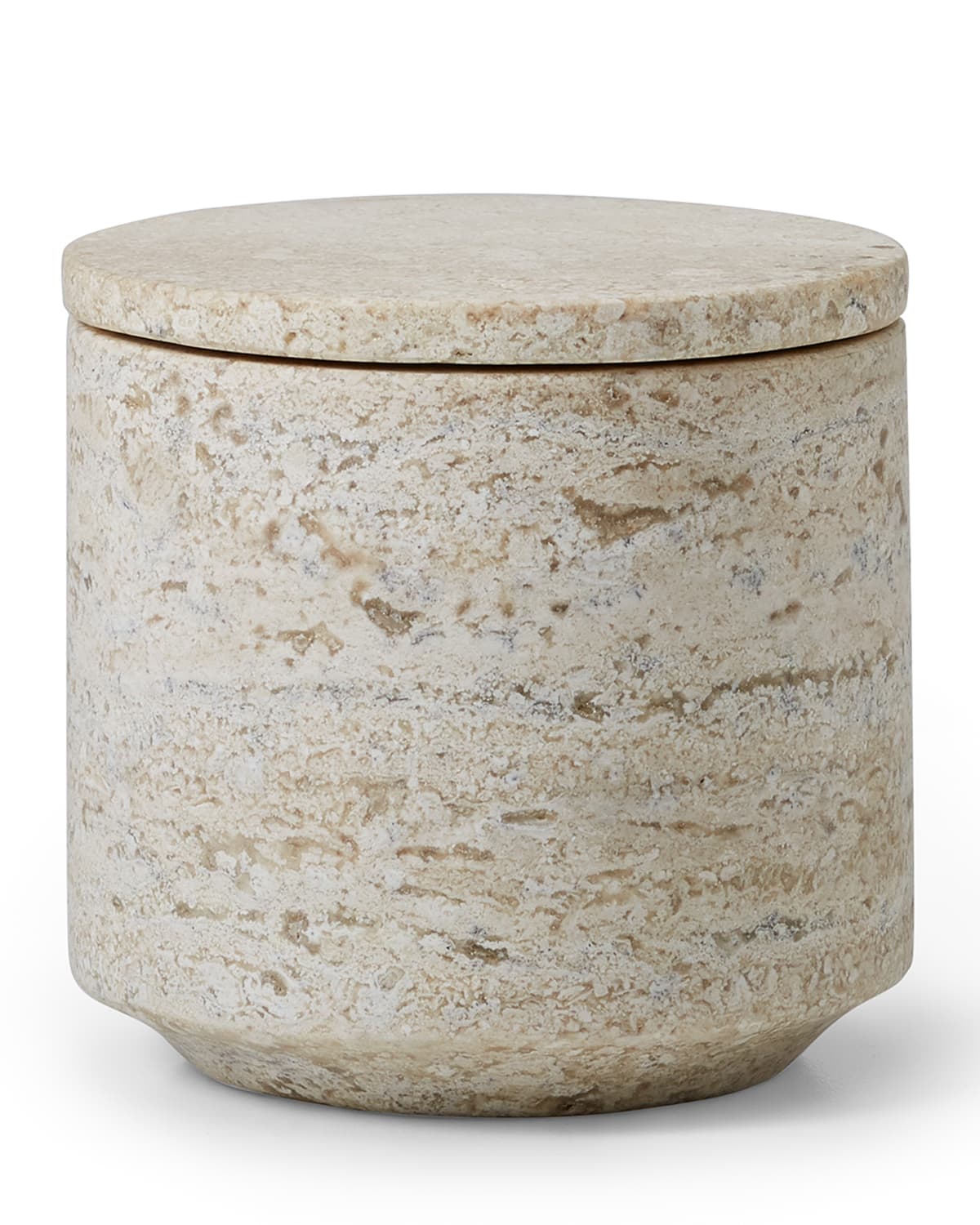 Labrazel Aztec Travertine Canister In Sand