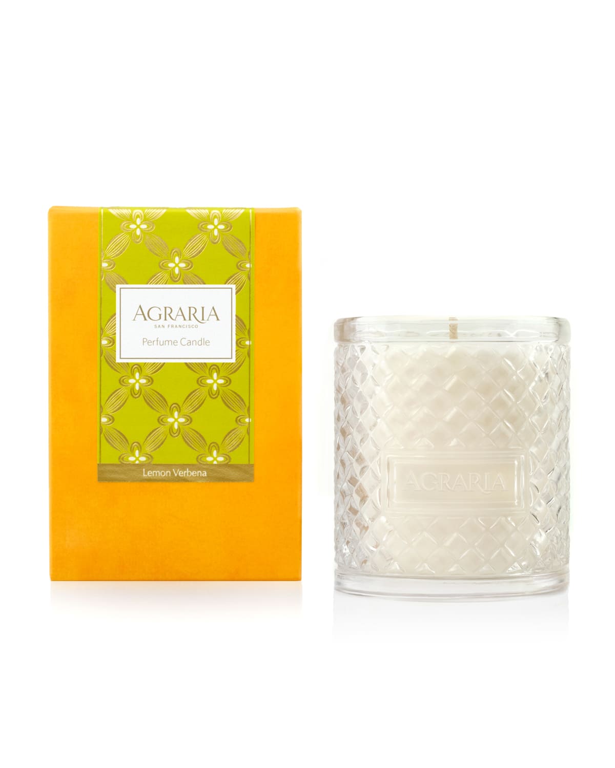 Agraria 7 oz. Lemon Verbena Woven Crystal Perfume Candle