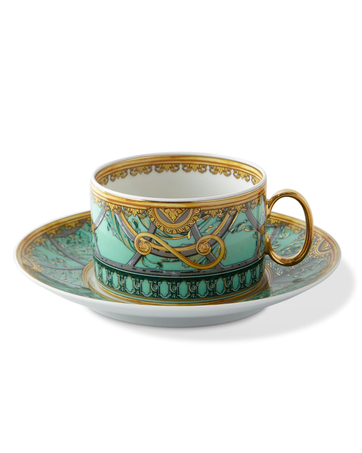 Versace La Scala Del Palazzo Tea Cup & Saucer