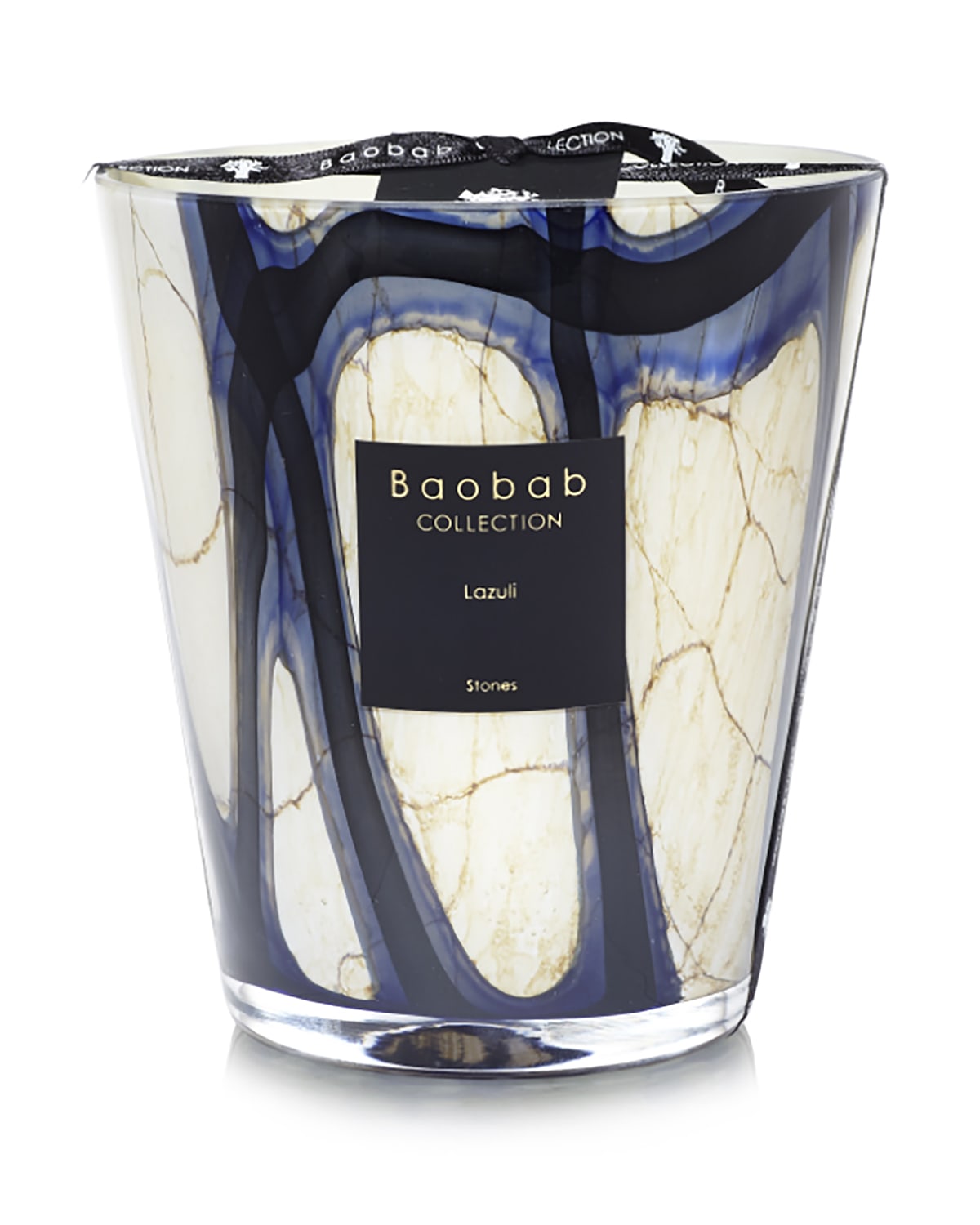 Shop Baobab Collection Stones Lazuli Candle, 6.3" In Multi