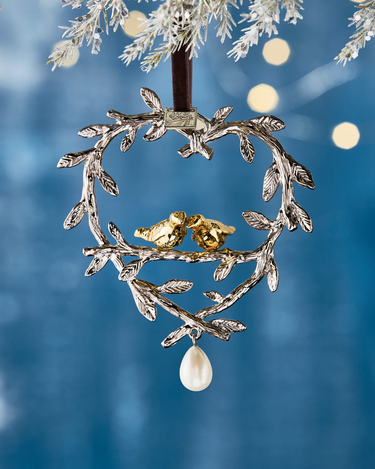 Michael Aram Lovebirds Ornament