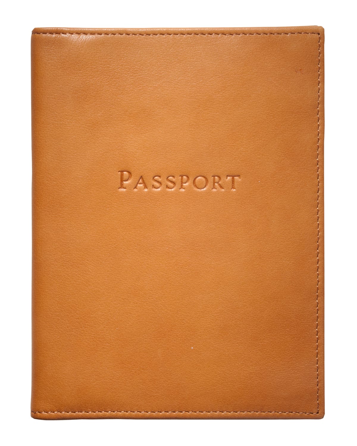 Graphic Image Passport Cover In Orange