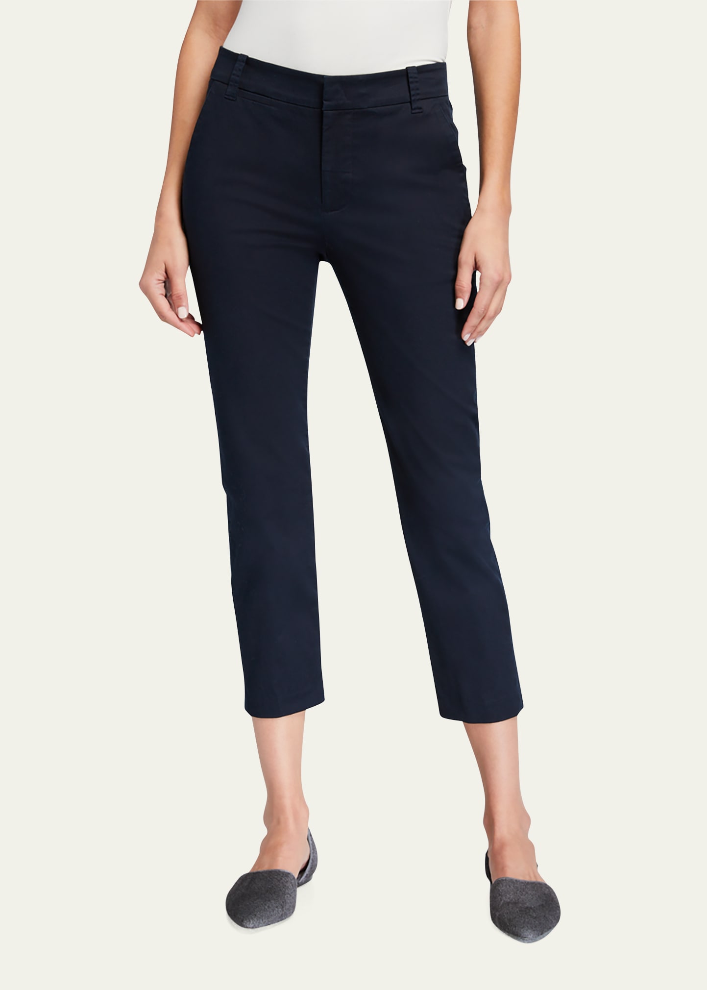 Shop Vince Coin Pocket Chino Pants In Blue