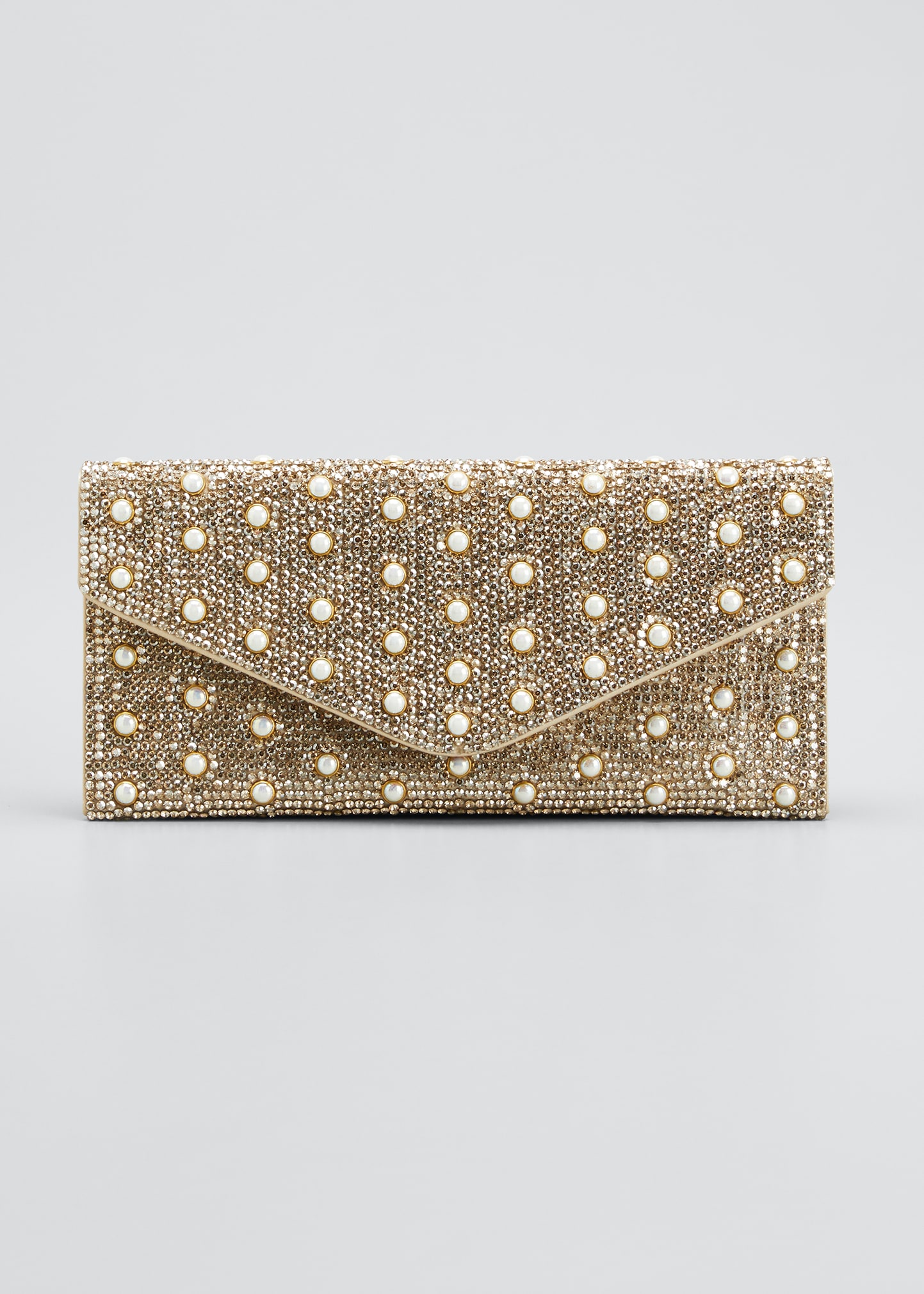 Envelope Pearly Beaded Clutch Bag
