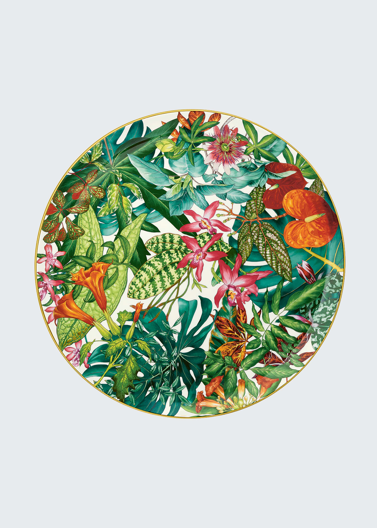Hermès Passifolia Large Round Platter