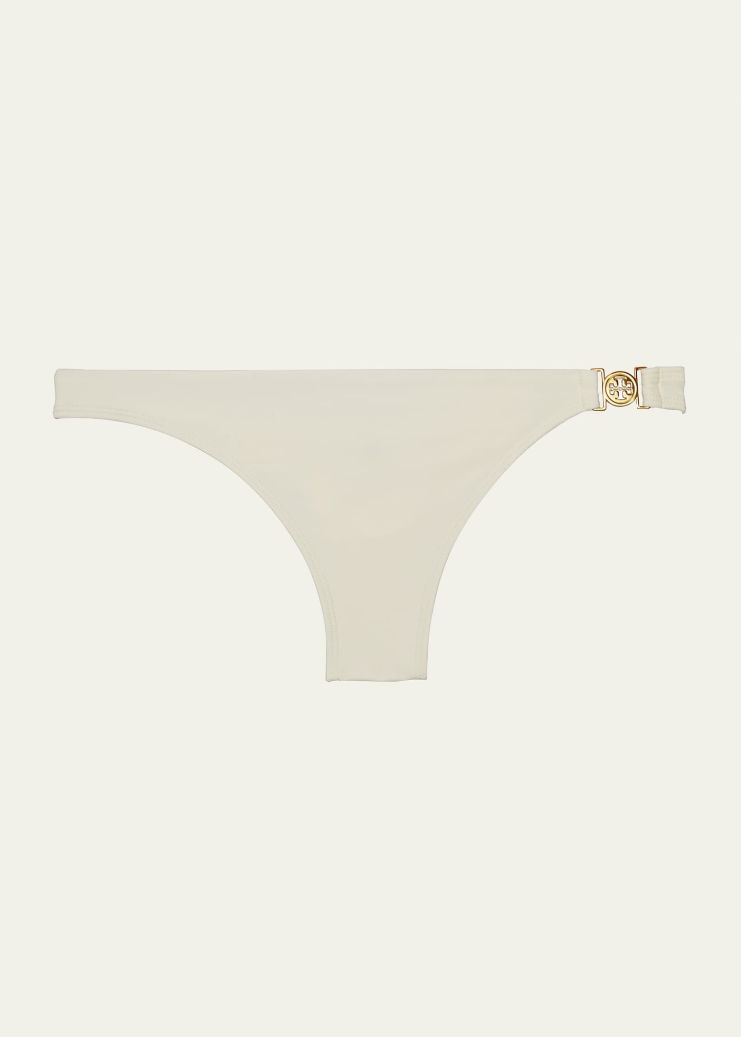 Tory Burch Miller Hipster Bikini Bottoms In New Ivory